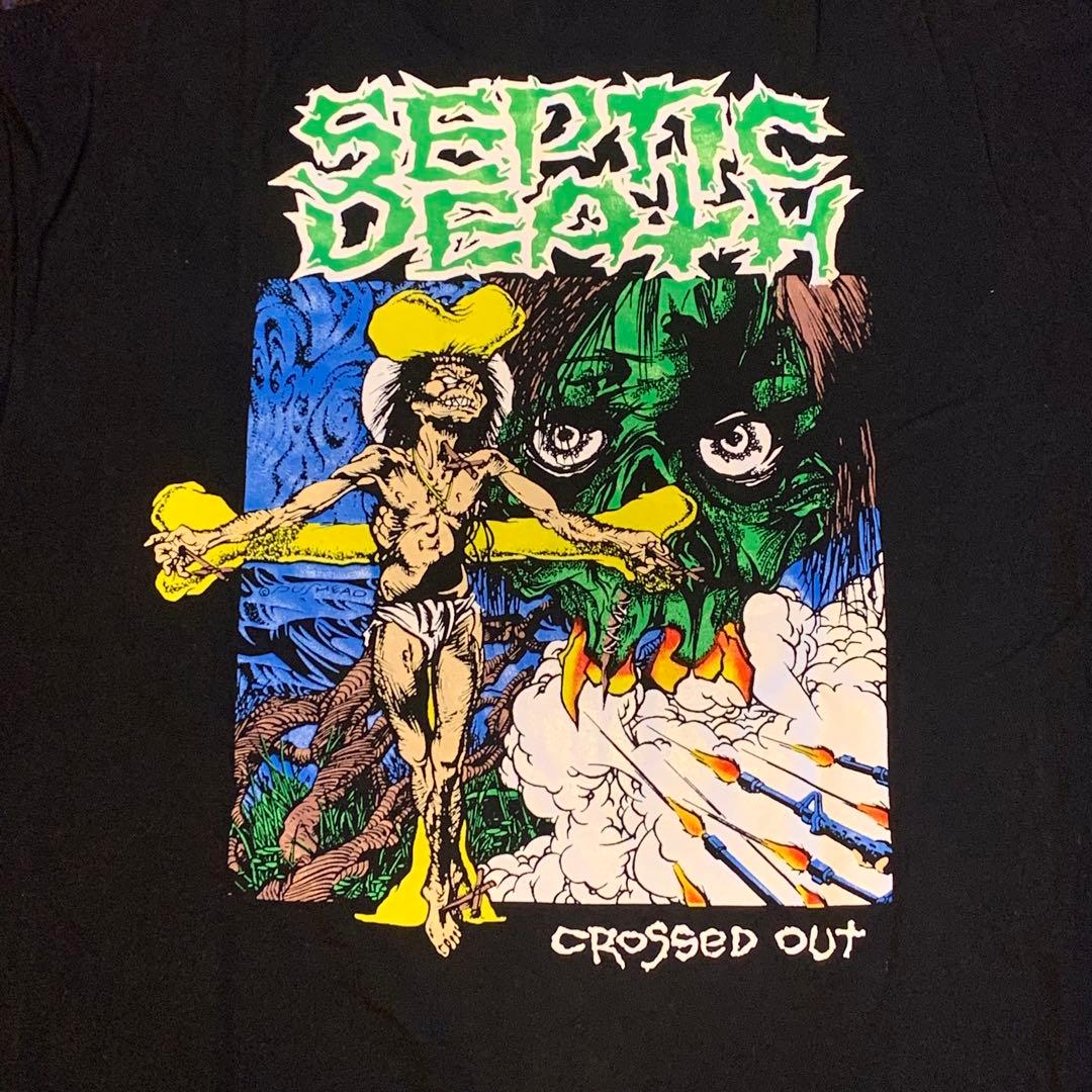 Septic Death ロングスリーブTシャツ XL PUSHEAD