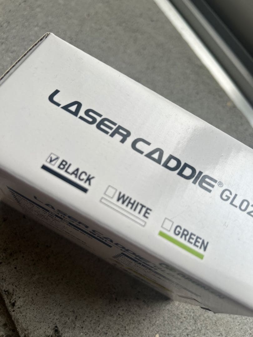 【未開封】LASER CADDIE GL02 ブラック