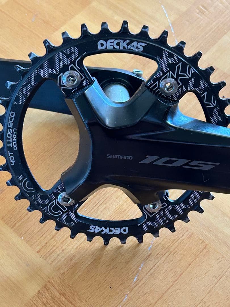 DECKAS FC-R7100 クランクセット 165mm