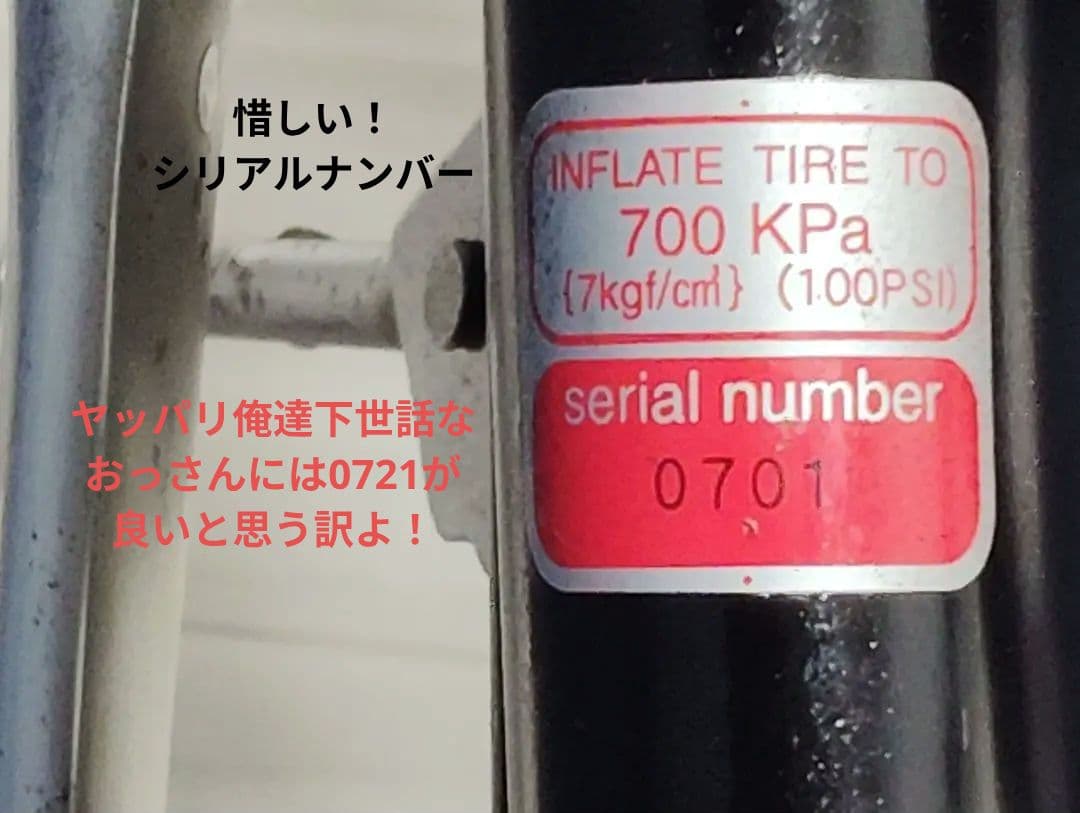 ブリジストン　モールトン　Fキャリア付属　 シートSELLEAN-ATOMICA