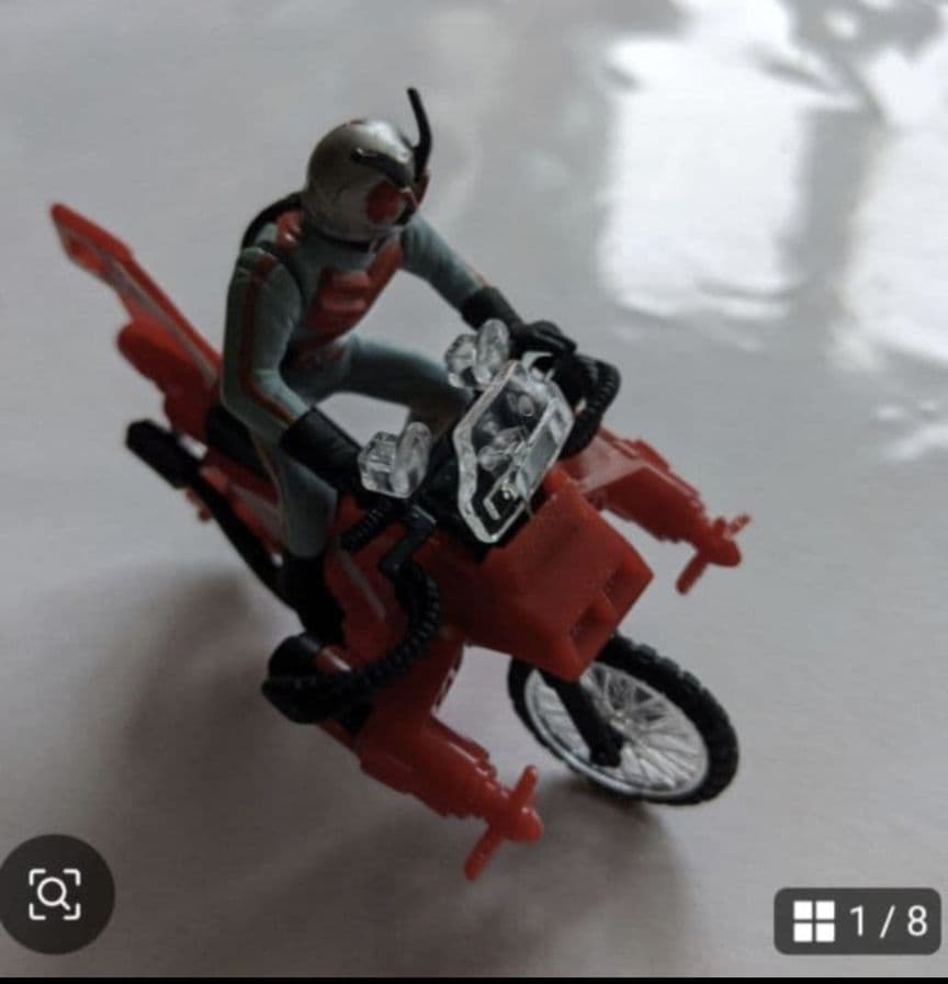仮面ライダーエックス　 バイクフィギュア