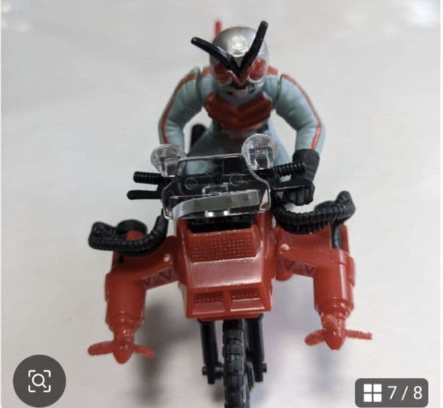 仮面ライダーエックス　 バイクフィギュア