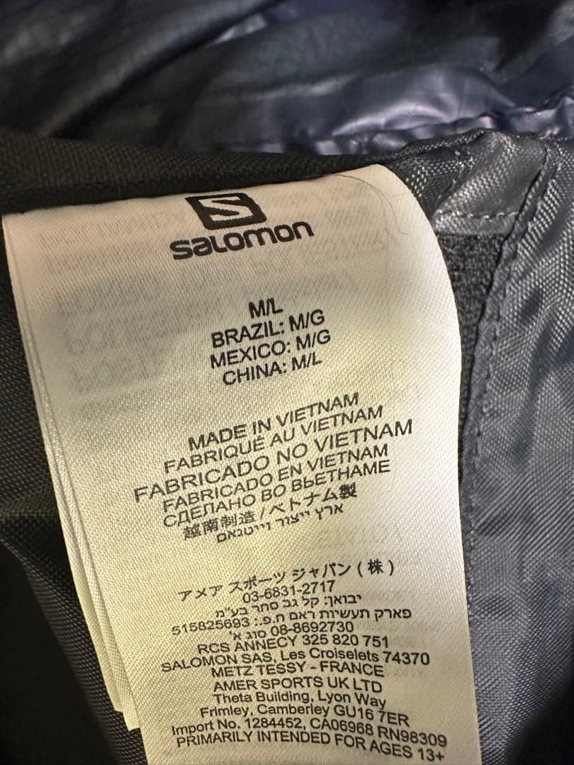 ✨ Salomon XA 35 バックパック 35L グレー