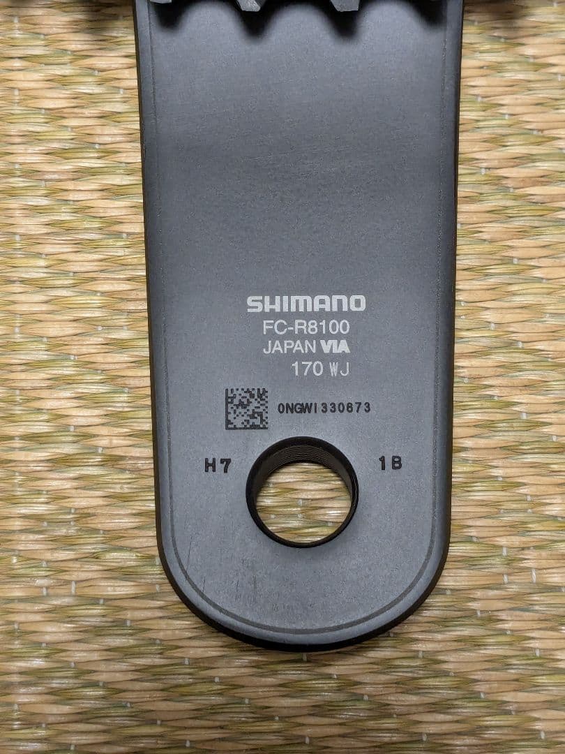 シマノ　FC-R8100　170mm　52-36T 新車外し