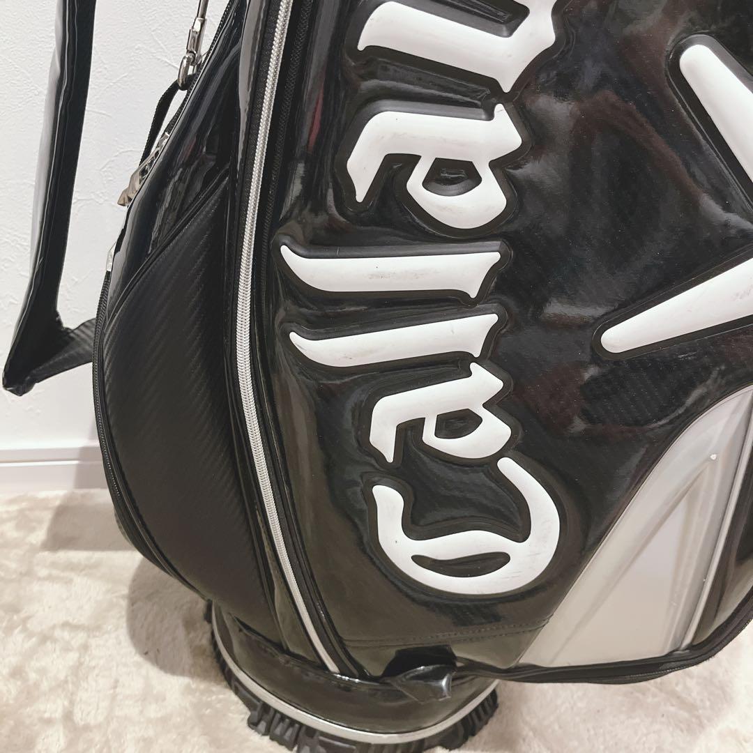 K052 Callaway キャロウェイ キャディバッグ エナメル フード無し