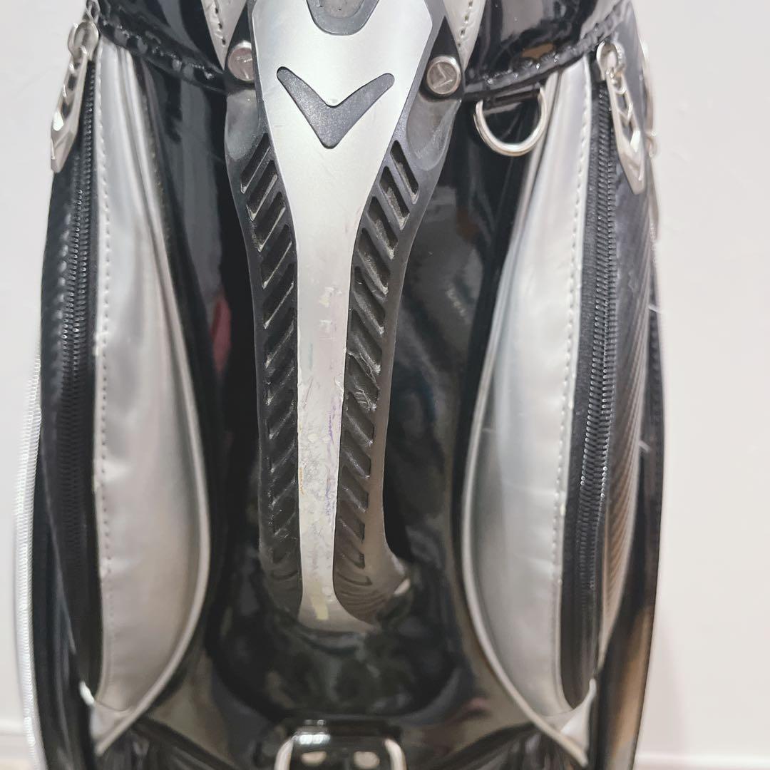 K052 Callaway キャロウェイ キャディバッグ エナメル フード無し