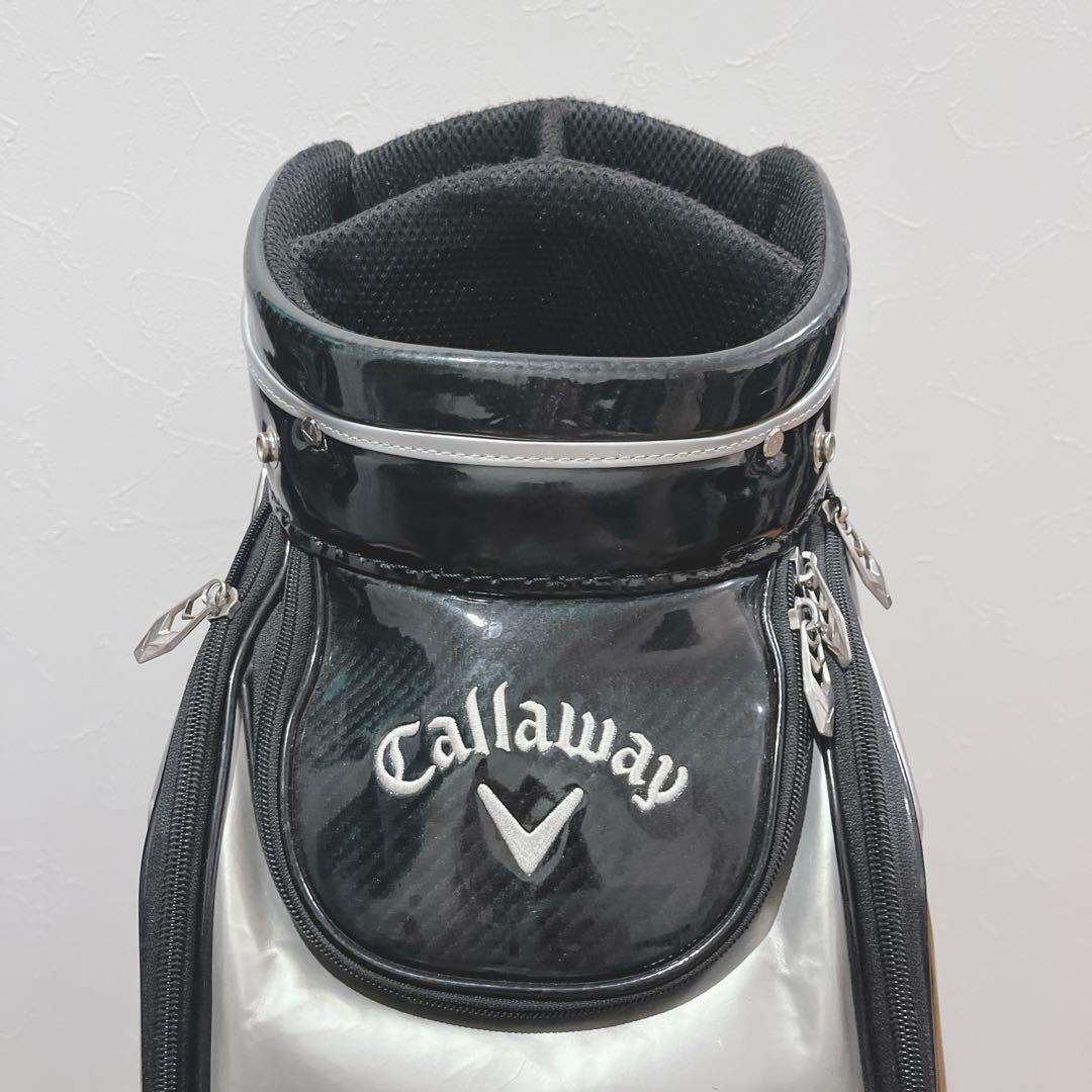 K052 Callaway キャロウェイ キャディバッグ エナメル フード無し