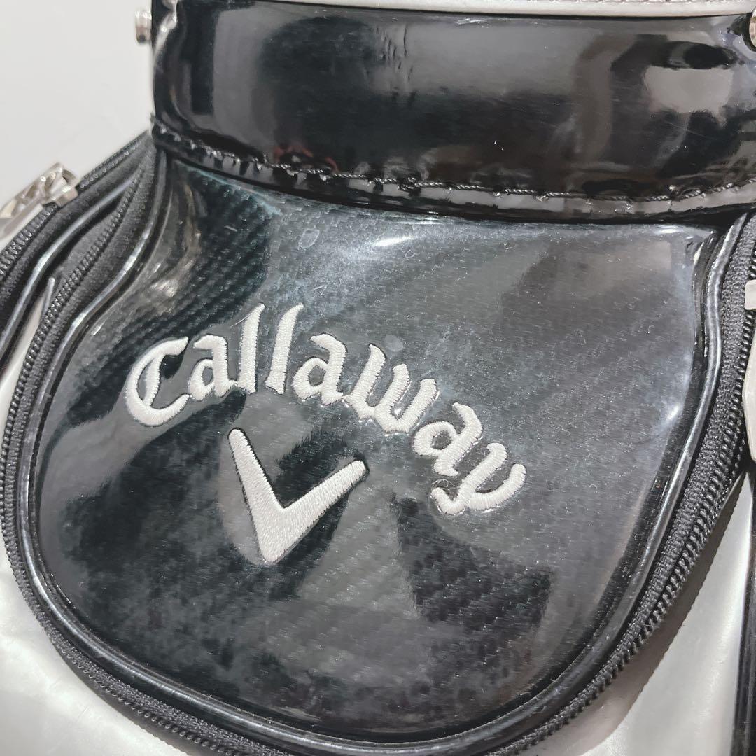 K052 Callaway キャロウェイ キャディバッグ エナメル フード無し