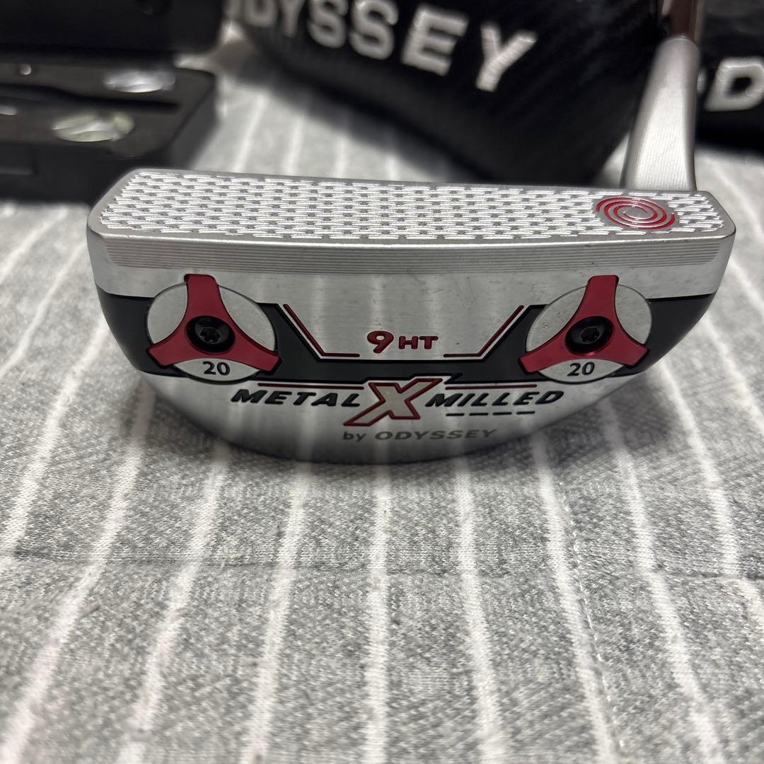 ODYSSEY X MILLED パター