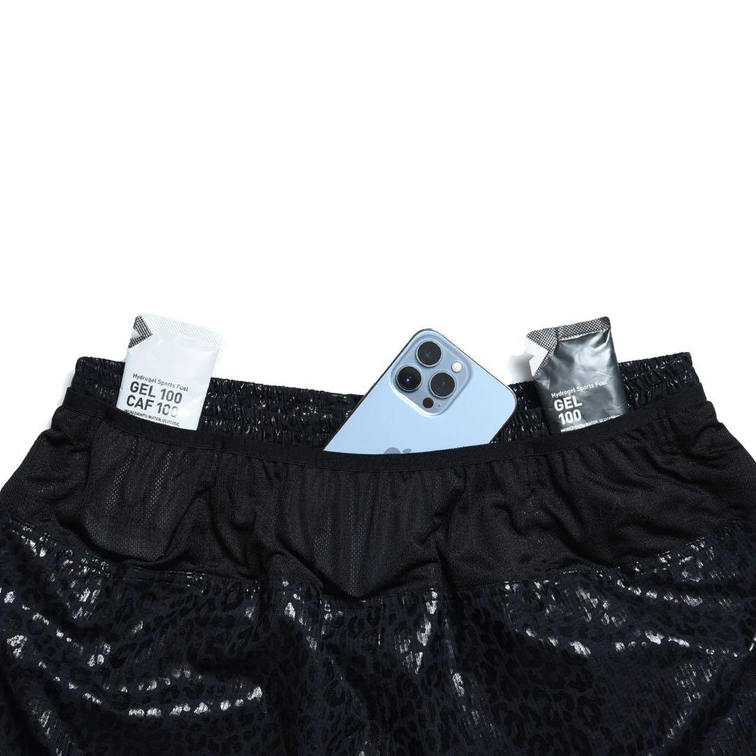 ウォーキング・ランニングウェア charbon PANTHER 7 POCKETS RACING SHORTS