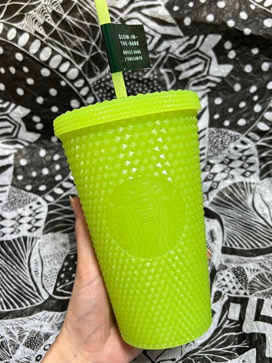 海外限定　スターバックス　北米　夜光　キラキラタンブラー　グランデ　473ml