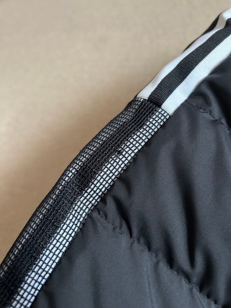 adidas ベンチコート　ロングダウンコート　M ブラック
