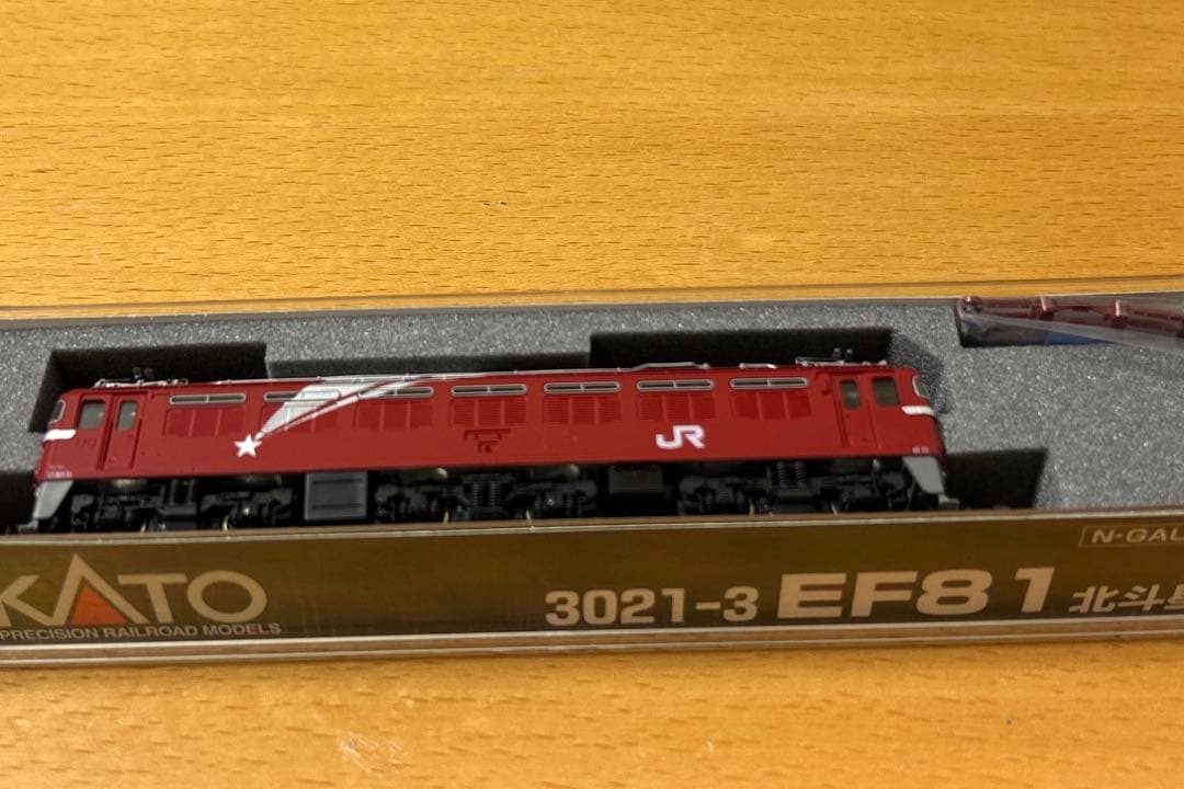 KATO 3021-3 EF81型電気機関車 北斗星 Nゲージ