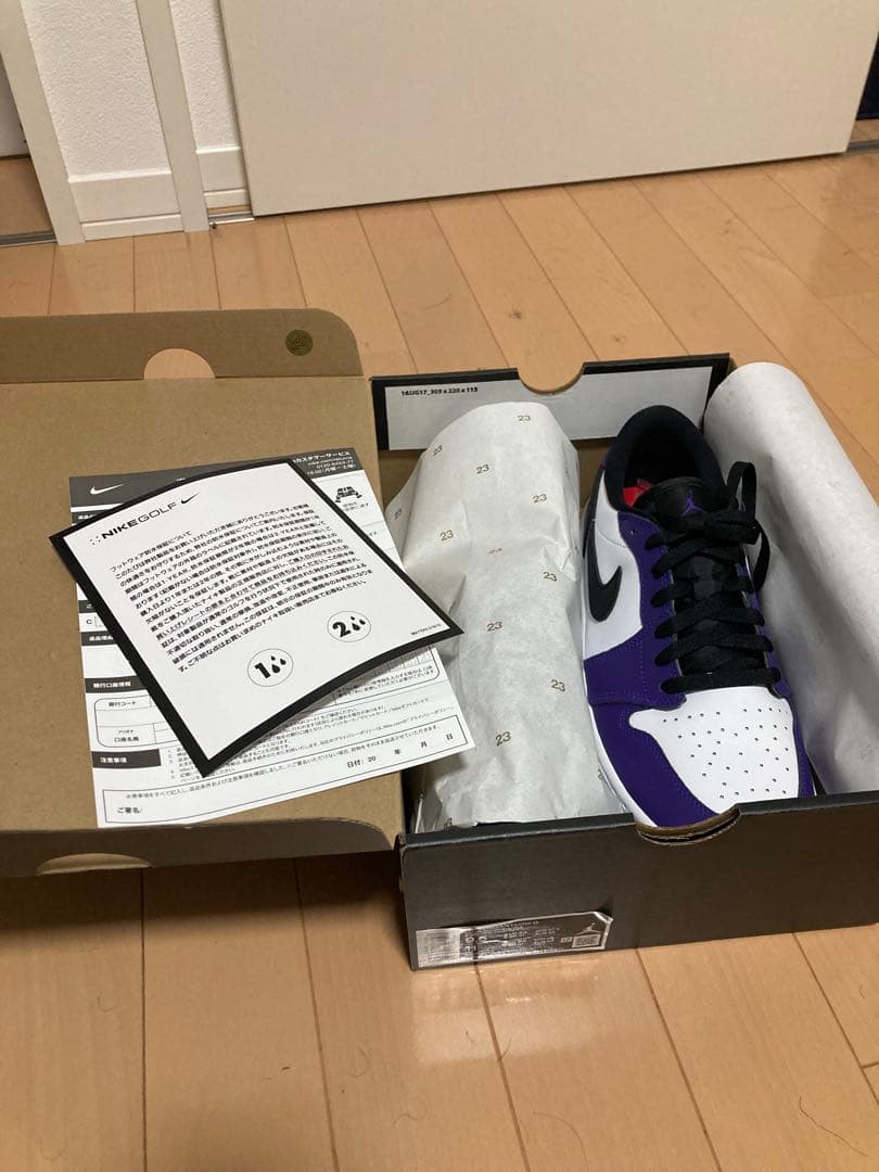 Nike Air Jordan 1 Low G 27.5cm 新品未使用品