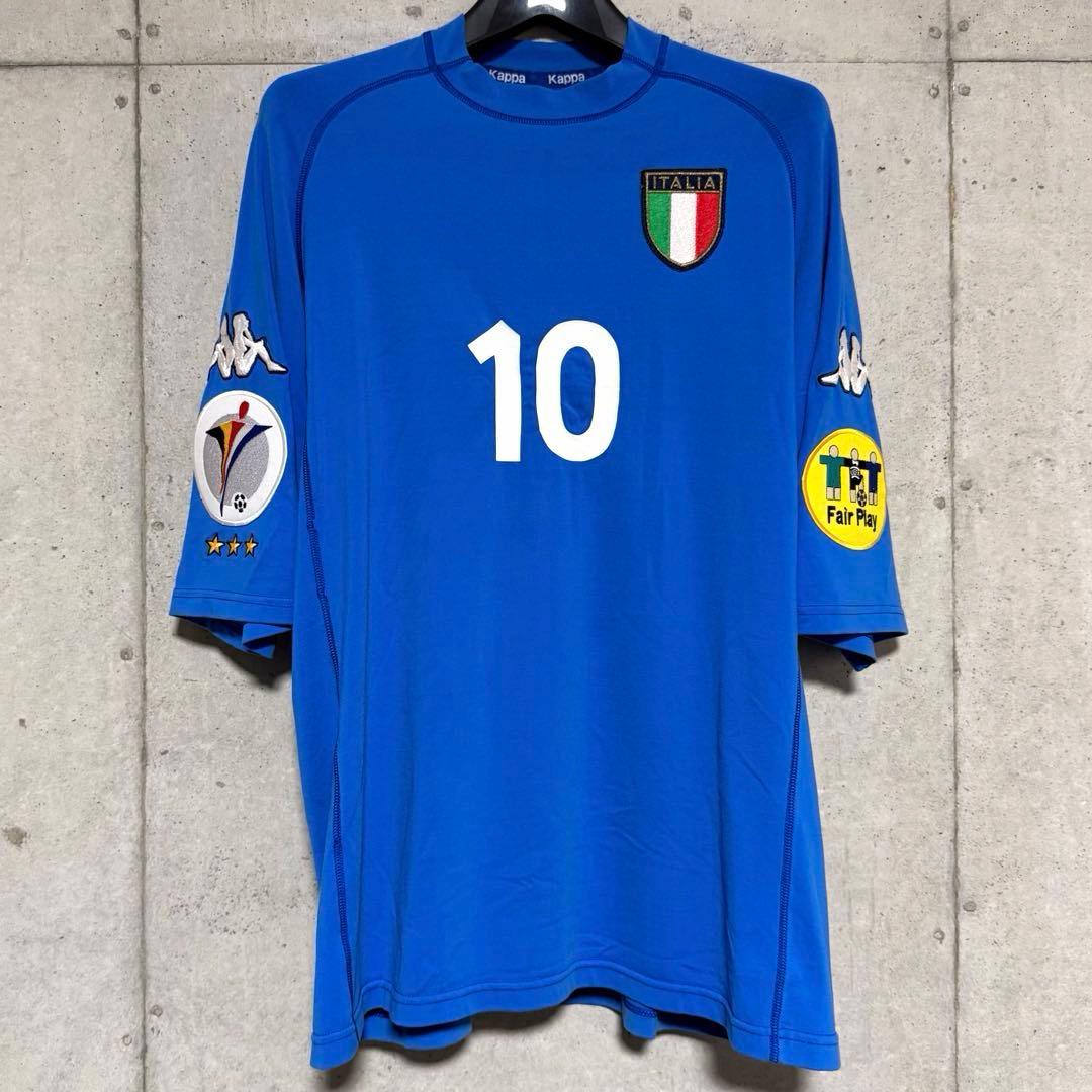 【美品！】EURO2000 イタリア代表 ♯10 デルピエロ【XLサイズ】ホーム