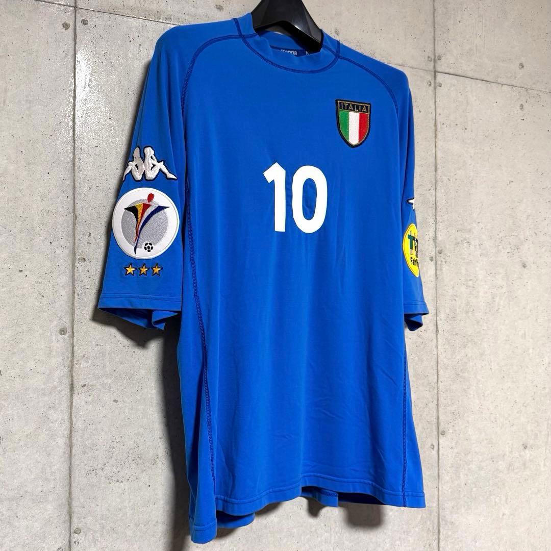 【美品！】EURO2000 イタリア代表 ♯10 デルピエロ【XLサイズ】ホーム