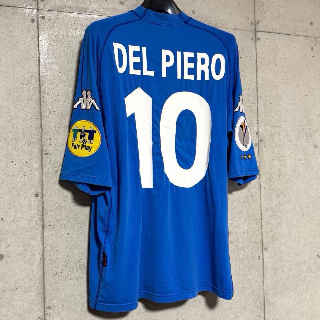 【美品！】EURO2000 イタリア代表 ♯10 デルピエロ【XLサイズ】ホーム