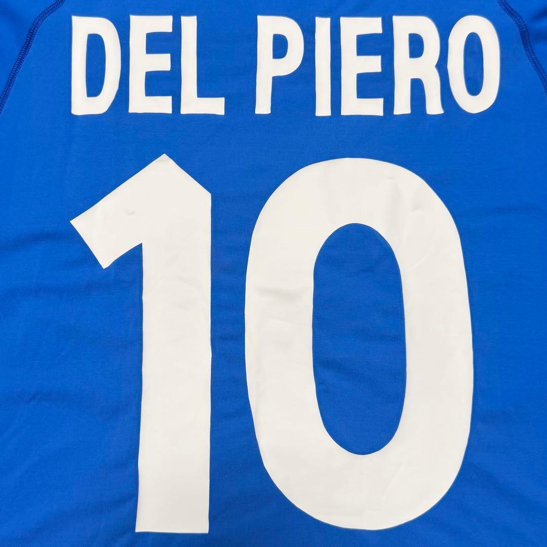 【美品！】EURO2000 イタリア代表 ♯10 デルピエロ【XLサイズ】ホーム