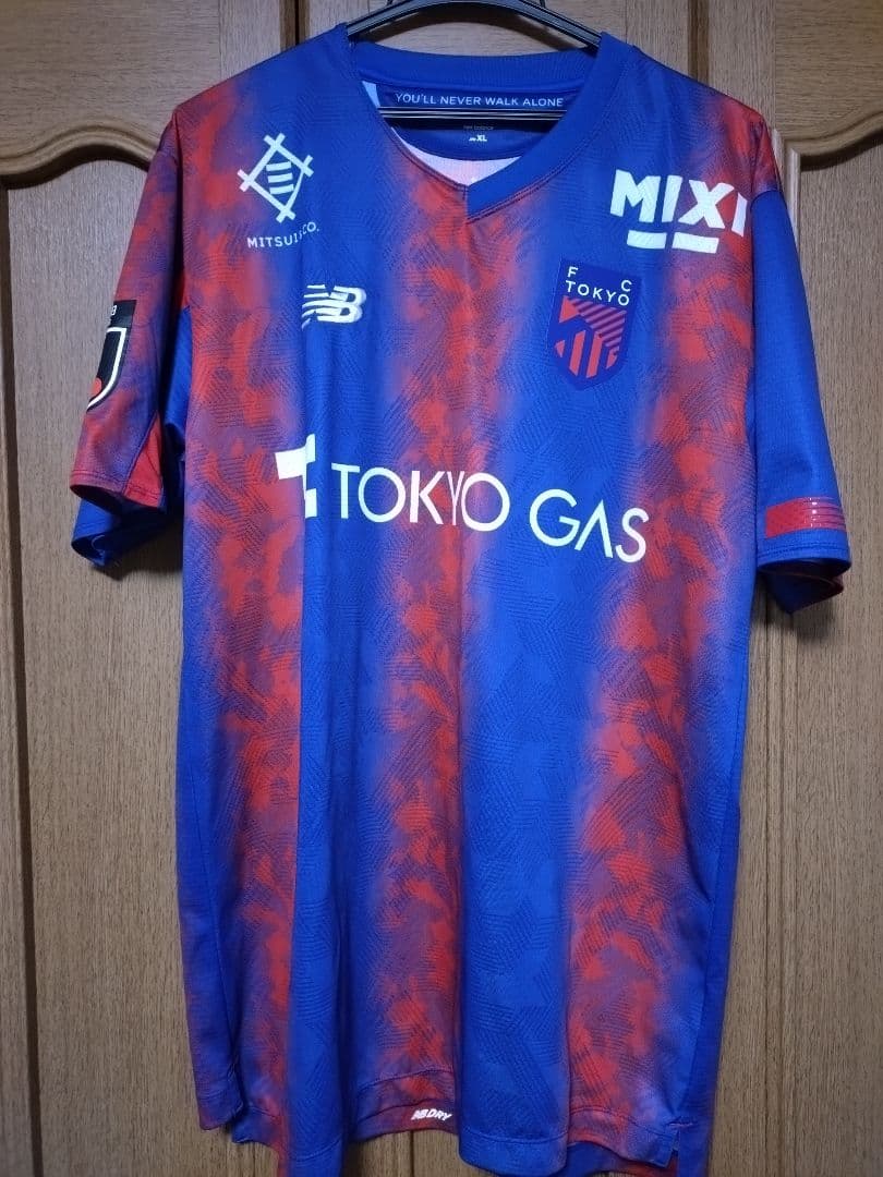 松木玖生 FC東京 2024 オーセンティック ユニフォーム XL サイン入り