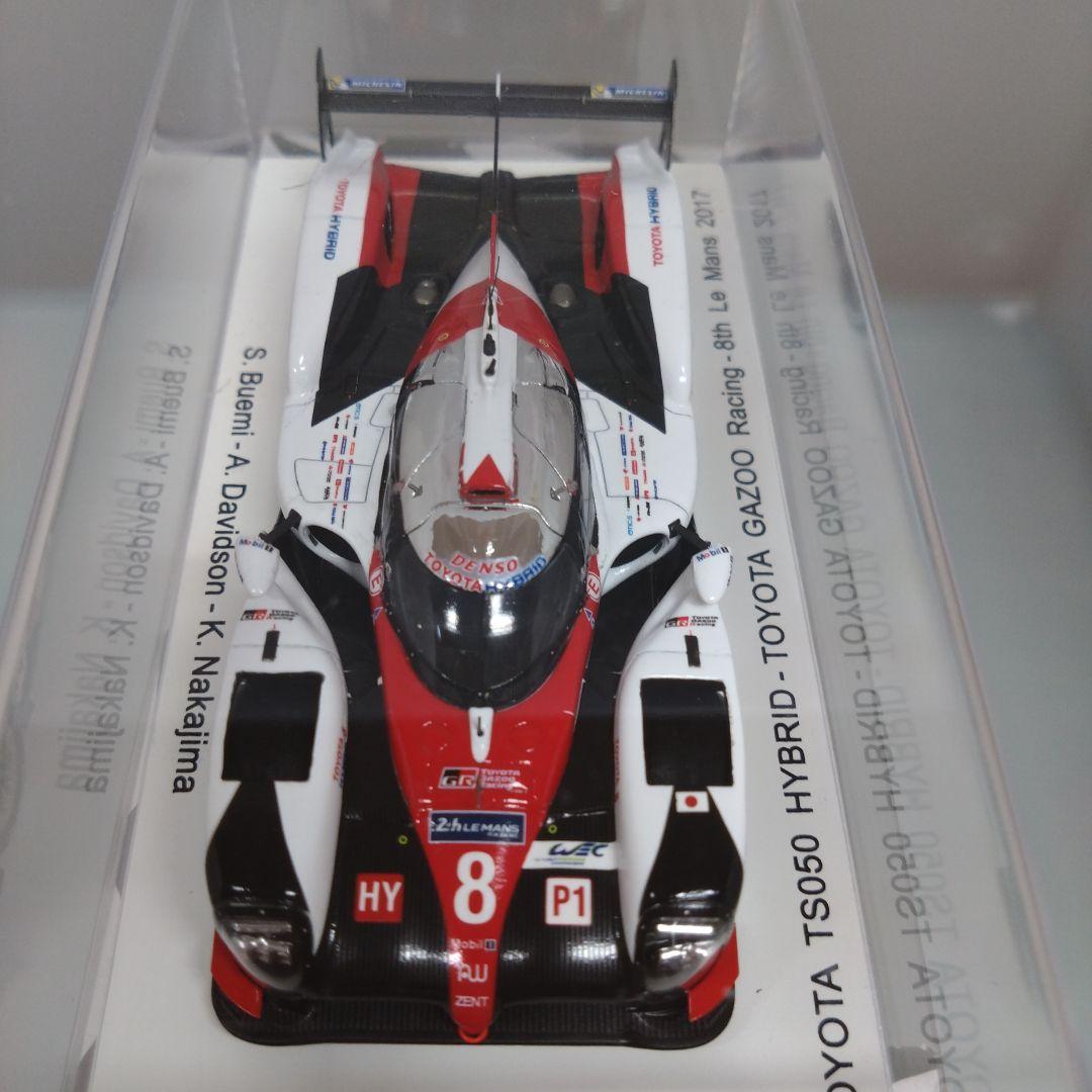 1/43スパーク トヨタ ガズーレーシングTS050 #8 8thLM 2017