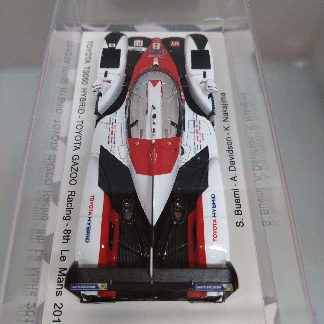 1/43スパーク トヨタ ガズーレーシングTS050 #8 8thLM 2017