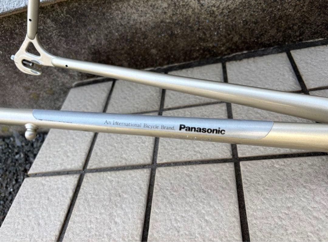 Panasonic ロードバイク クロモリフレーム