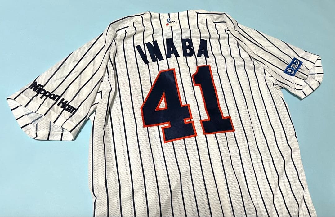 北海道日本ハムファイターズ　稲葉篤紀選手ユニフォーム　球団支給品