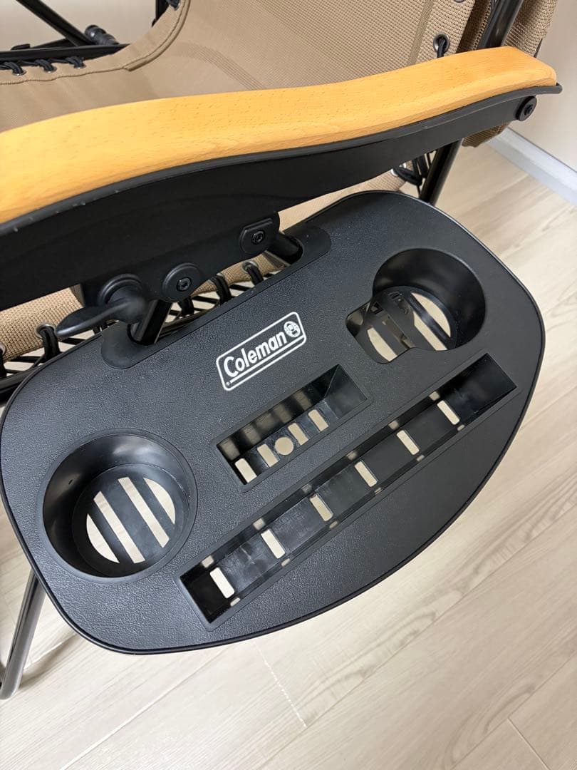 Coleman 日よけ付きアウトドアチェア