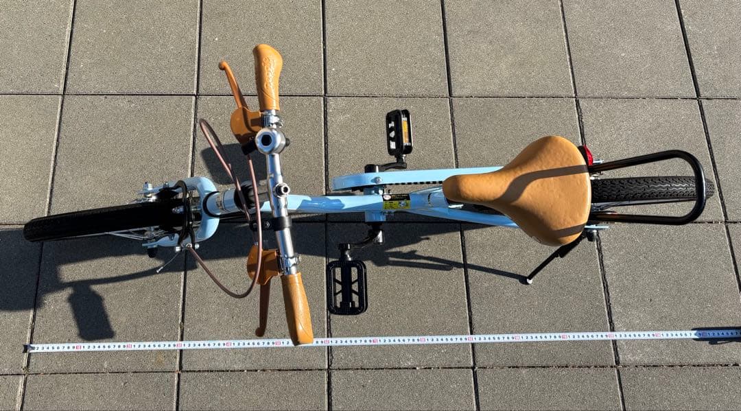 【北海道 直接引取可】18インチ ピープル ケッターサイクル ブルーグレイ