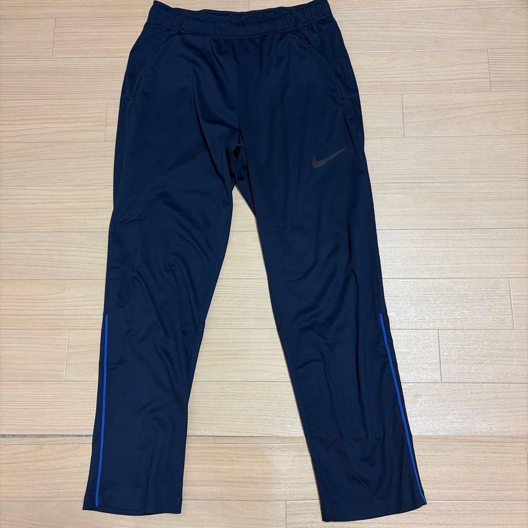 ほぼ未使用 ナイキ DRY-FIT ジャージ 上下 セットアップ L ネイビー