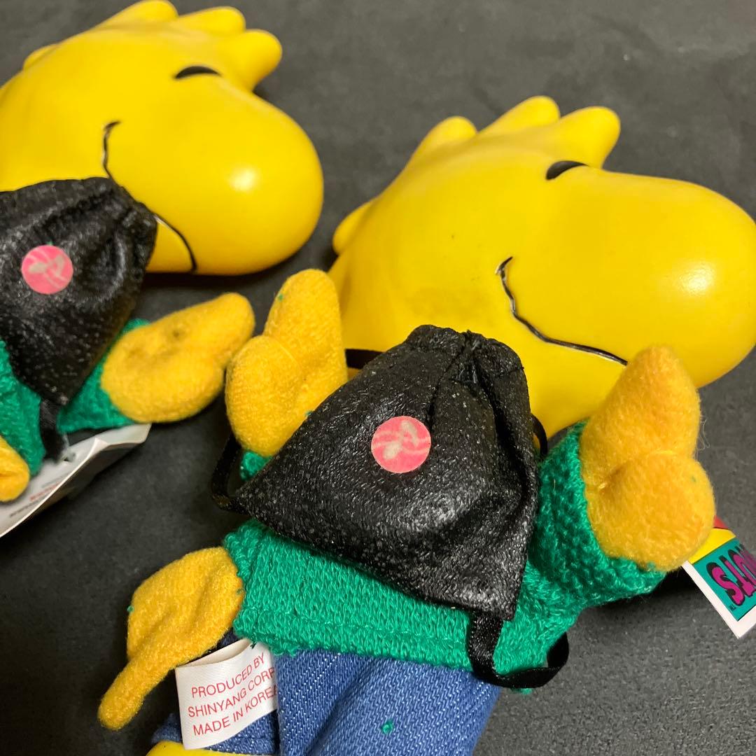 ビンテージ ピーナッツ ソフビ ウッドストック レトロ 希少 レア
