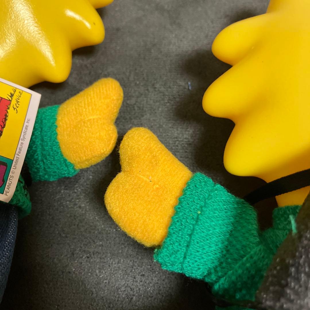 ビンテージ ピーナッツ ソフビ ウッドストック レトロ 希少 レア