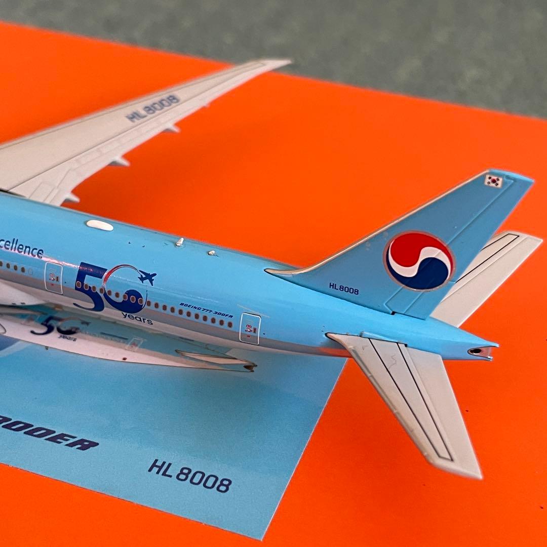 KOREAN AIR 777-300ER コリアン 大韓航空 50周年 jc