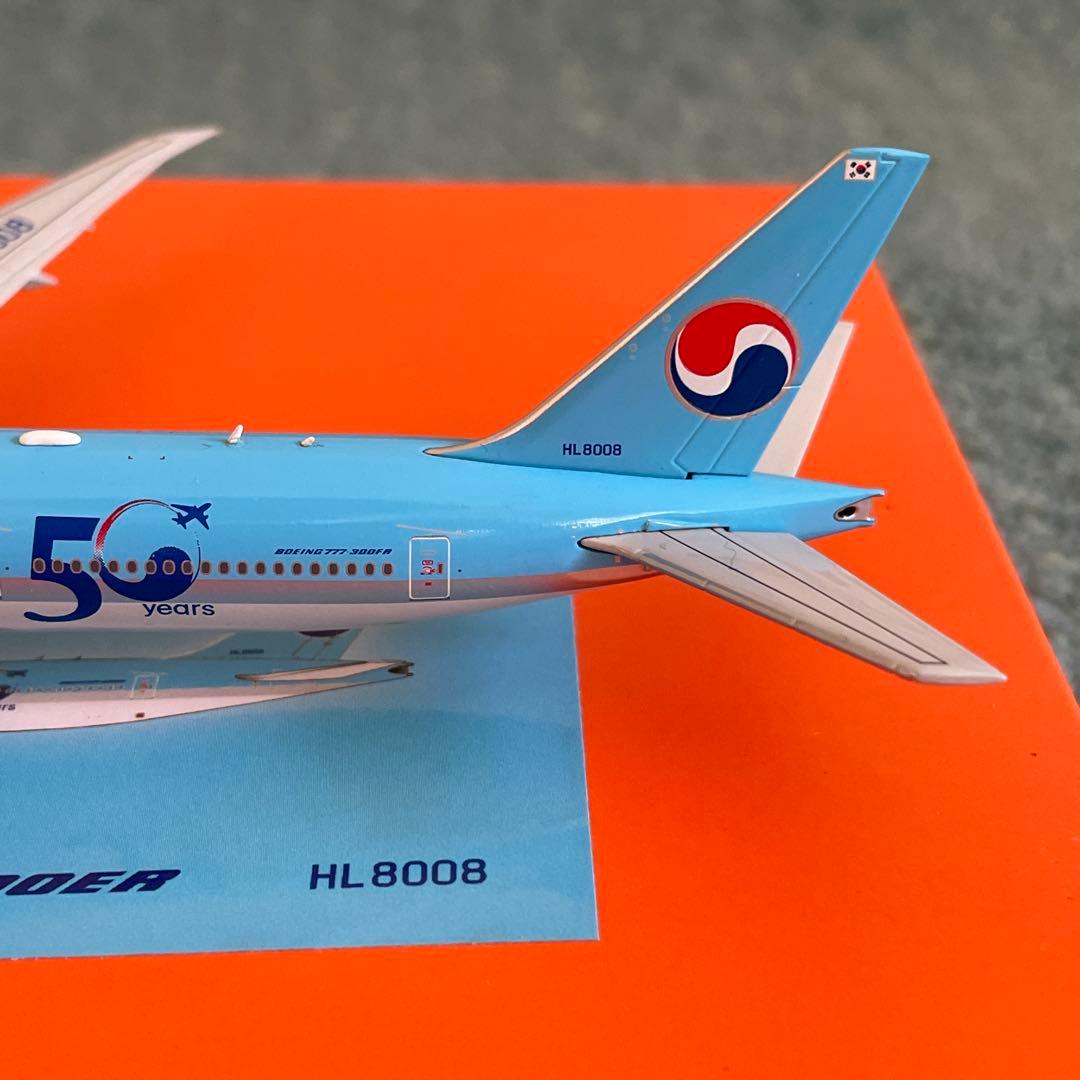 KOREAN AIR 777-300ER コリアン 大韓航空 50周年 jc
