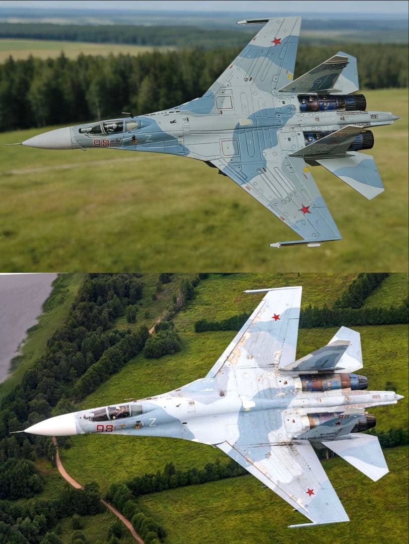 1/200 SQ SU-27P ロシア空軍 ダイキャストモデル 限定品