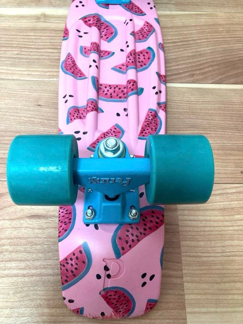 Penny ペニー 22インチ　スケートボード　ピンク　スイカ模様