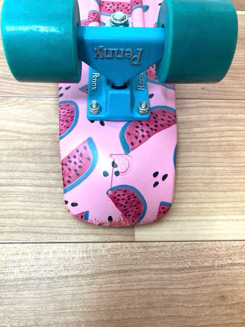 Penny ペニー 22インチ　スケートボード　ピンク　スイカ模様