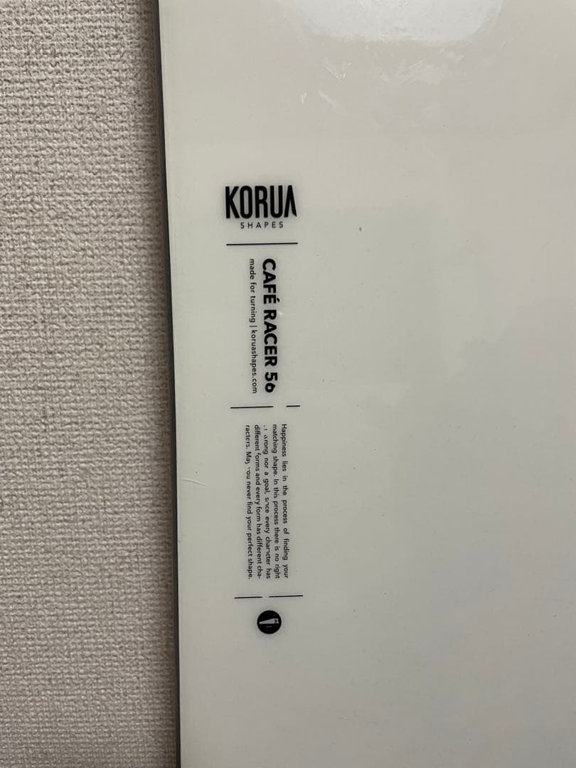 KORUA cafe racer スノーボード