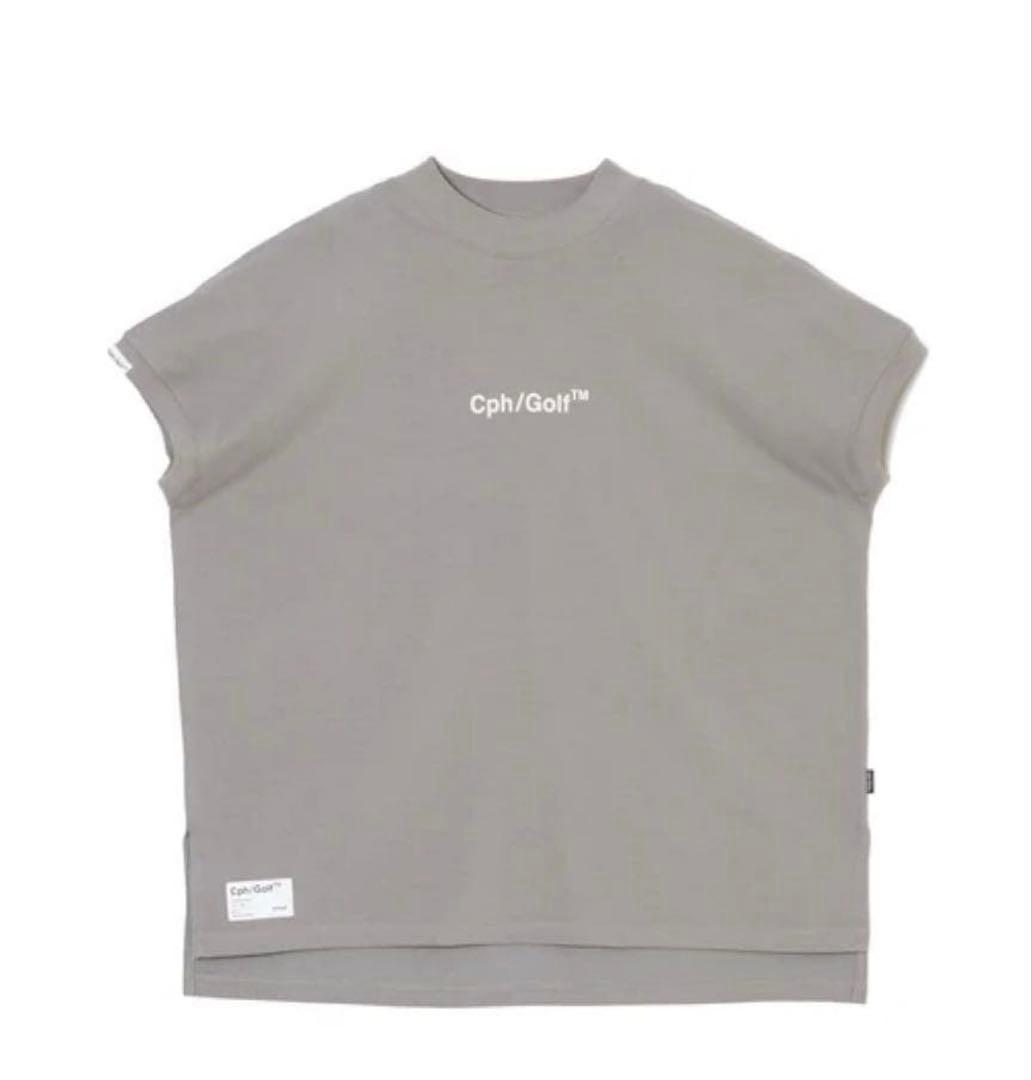 レディース Cph Golf LOGO HALF SLEEVE TEE グレー