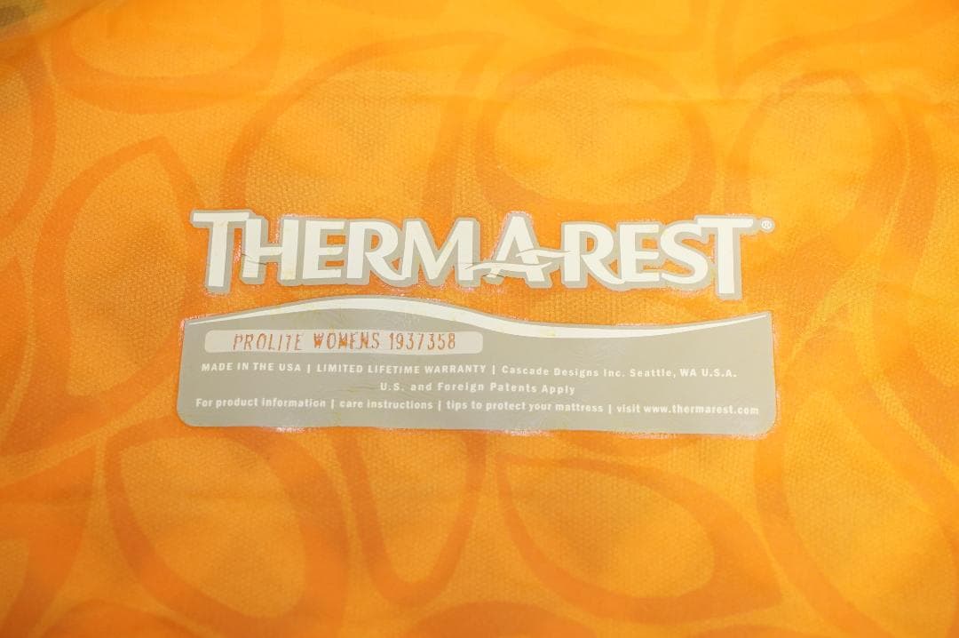サーマレスト プロライト 女性用 THERMAREST PROLITE