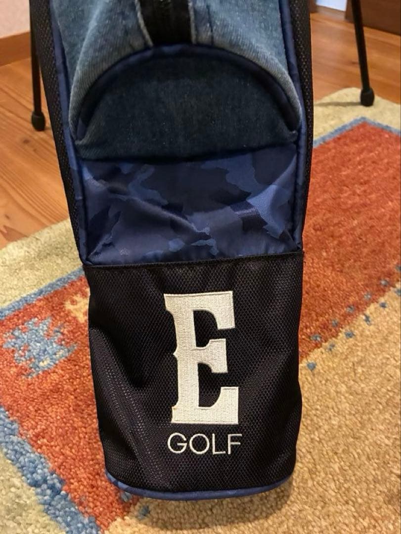 EDWIN GOLF サブバッグ／スタンド付き／カモ柄／美品