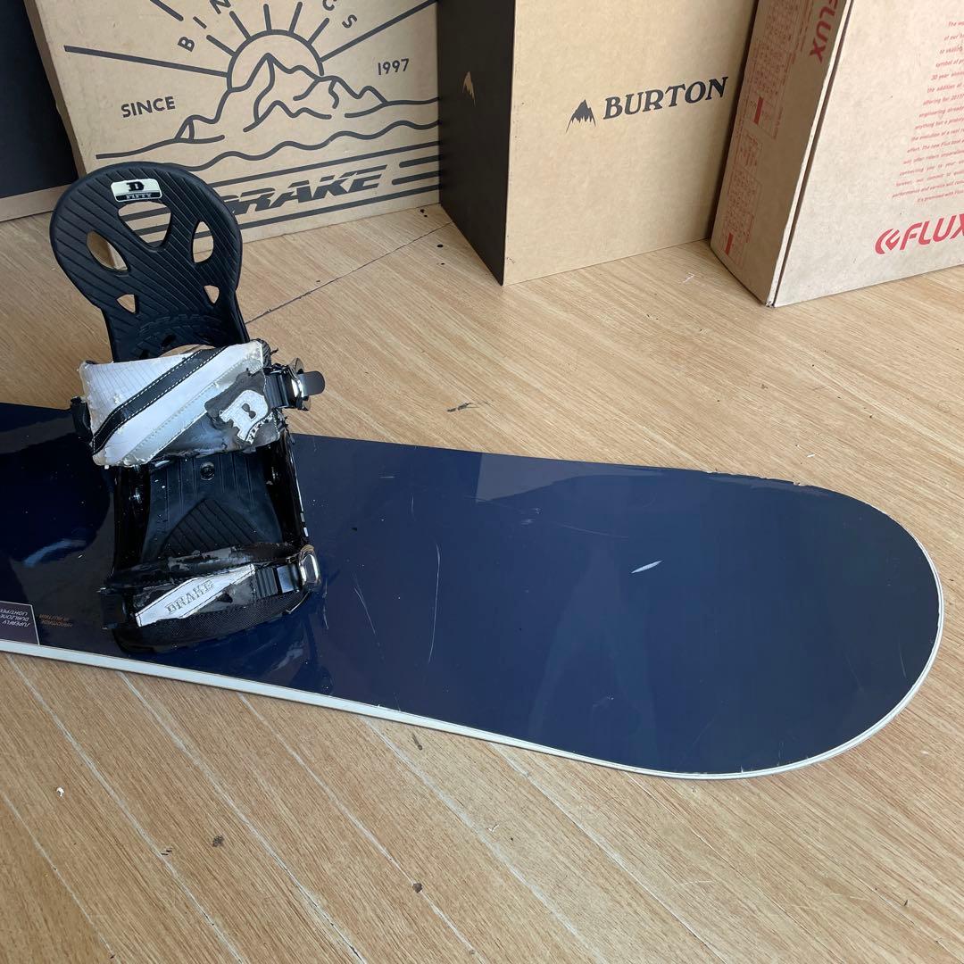 BURTON×DRAKE　バートンスノーボードセット　ドレイク　バインディング付