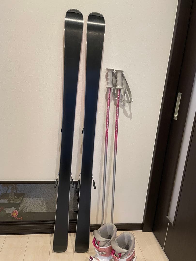 KAZAMA 150cmスキー板セット レディース