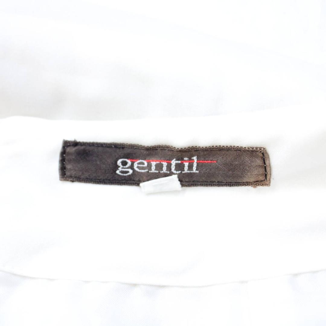 【日本製 社交ダンス衣装】ホワイト gentil スカート 白 レッスン 練習着