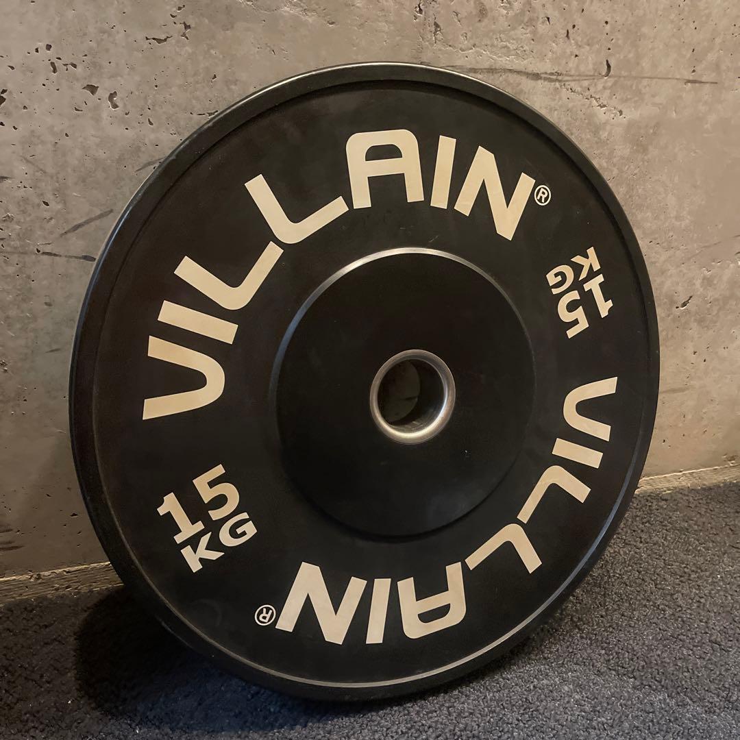 ②VILLAIN コンペティションバンパープレート 15kg
