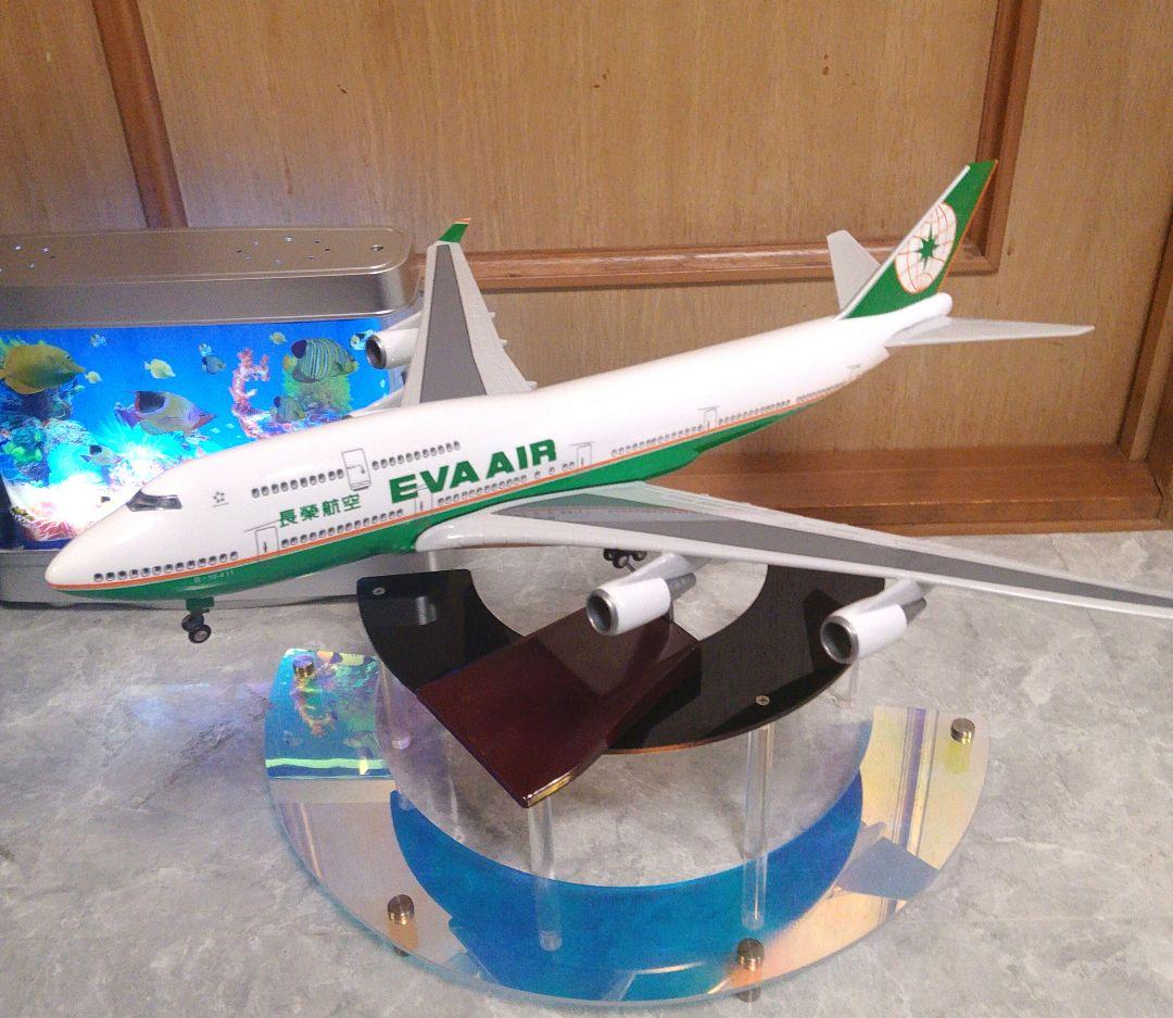 ●新 EVA AIR ／Boeing747 巨大模型 レア