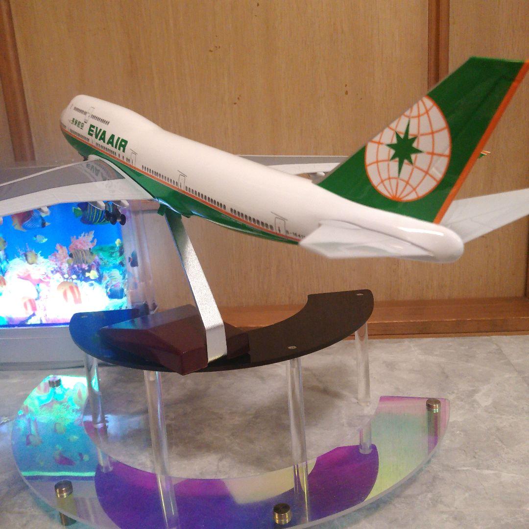 ●新 EVA AIR ／Boeing747 巨大模型 レア