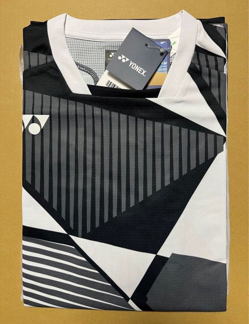 YONEX ユニ ゲームシャツ ワールドコレクション ブラック 007 XO