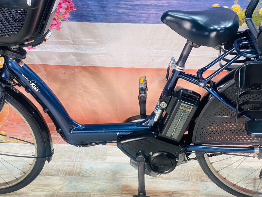 シンシャ　パスキス26インチ⭐️ヤマハ子供乗せ電動アシスト自転車Y3425