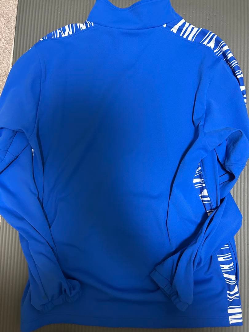 YONEX 青 ウォームアップウェア XL